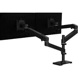 Ergotron, Ergotron Monitor-Tischhalterung 45-690-292 2 Display(s) 68,6 cm (27) Schwarz Höhenverstellbar, Neigbar
