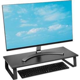 Kensington, Kensington Extrabreiter Monitorständer K55726EU Bis zu 32? 600 x 260 x 120 mm Schwarz