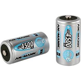 ANSMANN, Ansmann maxE HR14 Baby (C)-Akku NiMH 4500 mAh 1.2 V 2 St.