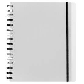 Kolma, KOLMA Notizbuch Easy KolmaFlex A5 06.551.00 transp., kariert 5mm 100 Bl.