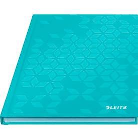 Leitz, LEITZ Notizbuch WOW A5 46281051 kariert, 90g eisblau