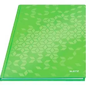 Leitz, Leitz 46251054 Notizbuch liniert Grün 80 Blatt DIN A4