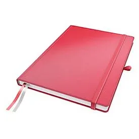 Leitz, LEITZ Notizbuch Complete A4 44710025 kariert rot