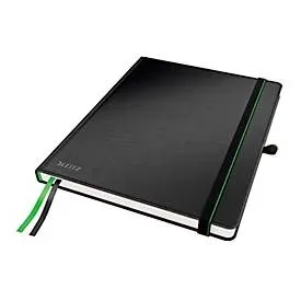Leitz, LEITZ Notizbuch Complete 187x244mm 44730095 kariert schwarz