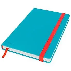Leitz, LEITZ Notizbuch Cosy A5 4454-00-61 kariert, 90g blau