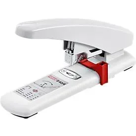 Novus, Novus Blockheftgerät B 40 Halber Streifen 100 Blatt Grau 23/6;23/8;23/10;23/13 Kunststoff, Metall