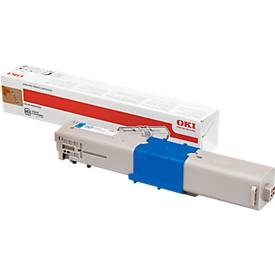OKI, OKI Toner cyan 44973535 C301/321 1500 Seiten