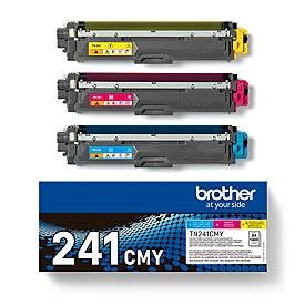 Brother, BROTHER Toner Multipack CMY TN-241CMY HL-3140/3170 1400 Seiten