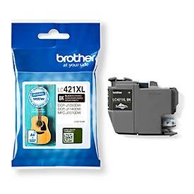 Brother, BROTHER Tintenpatrone HY schwarz LC-421XLBK DCP-J1050 500 Seiten