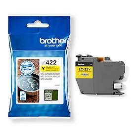 Brother, BROTHER Tintenpatrone yellow LC-422Y MFC-J5340 550 Seiten