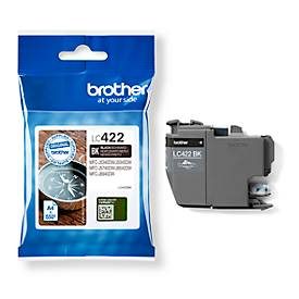 Brother, BROTHER Tintenpatrone schwarz LC-422BK MFC-J5340 550 Seiten