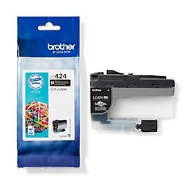 Brother, BROTHER Tintenpatrone schwarz LC-424BK DCP-J1200 750 Seiten