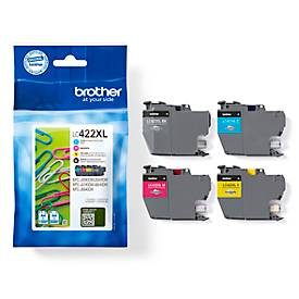 Brother, BROTHER Valuepack Tinte CMYBK LC-422XLVAL MFC-J5340 3000/1500 Seiten