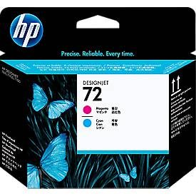 HP, HP Druckkopf 72 magenta/cyan C9383A DesignJet T1100