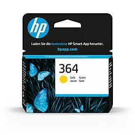 HP, HP Tintenpatrone 364 yellow CB320EE PhotoSmart D5460 300 Seiten