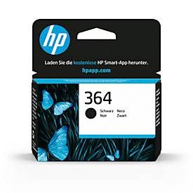 HP, HP Tintenpatrone 364 schwarz CB316EE PhotoSmart D5460 250 Seiten