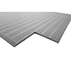 COBA Anti-Ermüdungsmatte Orthomat® Ribbed, 1-lagig, grau, BxL 900 x 1.500 mm
