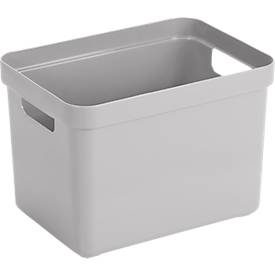 SunWare, Sigma Box Home Hellgrau | 35.2 × 25.3 × 24.3 cm | 18 l