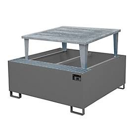 Auffangwanne AWA 1000-1, grau RAL 7005