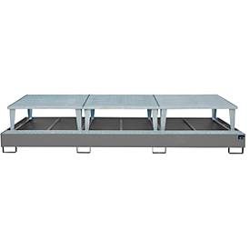 Auffangwanne AWA 1000-3, grau RAL 7005