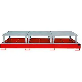 Auffangwanne AWA 1000-3, rot RAL 3000
