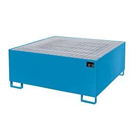 Bauer, Bauer® Auffangwanne aus Stahl für 1x KTC/IBC, lichtblau