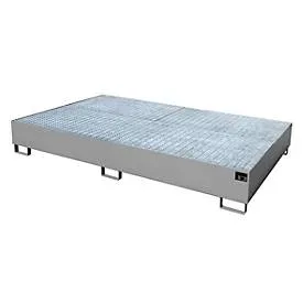 Auffangwanne AW 1000-10/2, grau RAL 7005