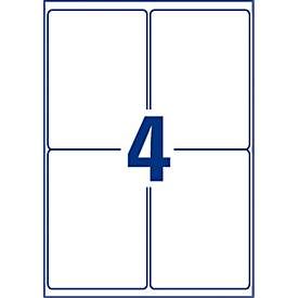 AVERY Zweckform, AVERY Zweckform Adressetiketten 8017-300 Selbsthaftend A4 Weiss 99,1 x 143,5 mm 300 Blatt à 4 Etiketten