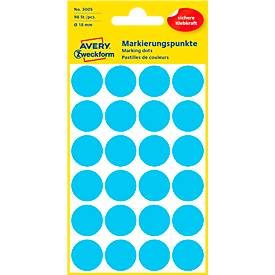 AVERY Zweckform, AVERY ZWECKFORM Markierungspunkte blau 3005 96 St&uuml;ck 18mm