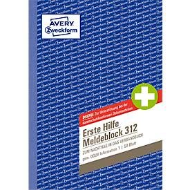 AVERY Zweckform, AVERY Zweckform Formularbuch 312 DIN A5 Perforiert N/A 50 Blatt