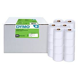DYMO, Dymo LW S0722390 / 99012 Authentic Large Address Labels Selbstklebend Weiß 36 x 89 mm 24 Rollen à 260 Etiketten