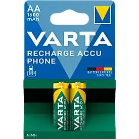 VARTA, Varta RECH.AC.Phone AA1600mAh BLI2 Mignon (AA)-Akku NiMH 1600 mAh 1.2 V 2 St.