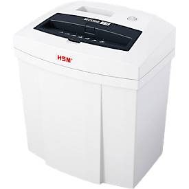 Aktenvernichter HSM SECURIO C14, Sicherheitsstufe 2, Streifenschnitt 3,9 mm, 12 Blatt, weiss