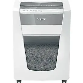 Leitz, Leitz IQ Office Pro P5+ Aktenvernichter 7 Blatt Partikelschnitt 2 x 5 mm P-5 30 l Vernichtet auch Heftklammern,
