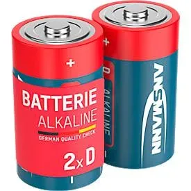 ANSMANN, Ansmann LR20 Red-Line Mono (D)-Batterie Alkali-Mangan 1.5 V 2 St.