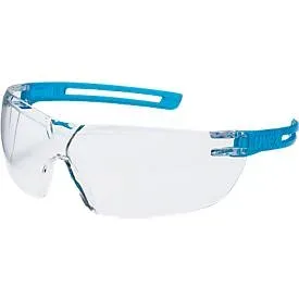 uvex, uvex x-fit 9199265 Schutzbrille Blau, Transluzent
