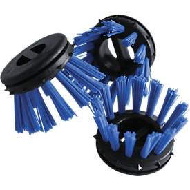 Bürsteneinsatz für Gummi-Ringmatte, blau