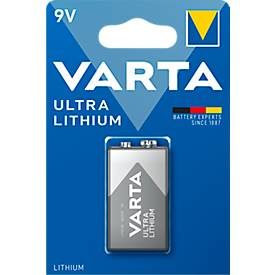 VARTA, Varta LITHIUM 9V Bli 1 9 V Block-Batterie Lithium 1200 mAh 9 V 1 St.