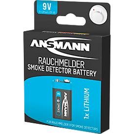 ANSMANN, Ansmann E-Block 9 V Block-Batterie Lithium 1100 mAh 9 V 1 St.