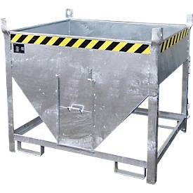 Bauer, Bauer® Silobehälter mit Schiebeverschluss, verzinkt, TK 750 kg, Volumen 0,5 m³