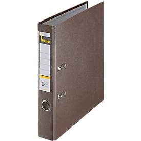 Bene, Bene No.1 Power Ordner A4 50 mm Braun 2 Ringe 291600 PP (Polypropylen) Hochformat
