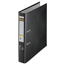 Bene, Bene No.1 Power Ordner A4 50 mm Schwarz 2 Ringe 291600 PP (Polypropylen) Glatt Hochformat