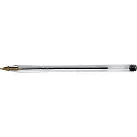 BIC, BIC Cristal Original Kugelschreiber Schwarz Mittel 0.4 mm 50 Stück