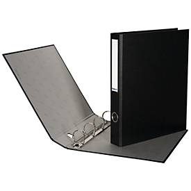Biella, BIELLA Zeigebuch Dinor-Quatro 4cm 126444.02 schwarz, 4-Ring A4