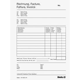 Biella, Biella Quittung Formular 0513525.00 Weiß 1 St.