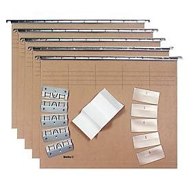 Biella, BIELLA H&auml;ngenmappen-Set A4 270456.00 oliv 5 St&uuml;ck