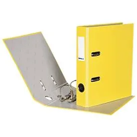 Biella, BIELLA Ordner 4cm 10750420 gelb A5