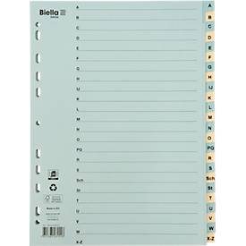 Biella, BIELLA Register Karton farbig A4 462444.00 A-Z
