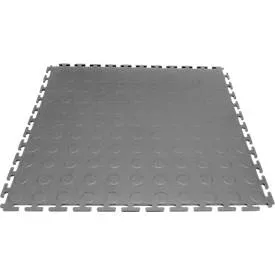 COBA, COBA PVC-Bodenfliese Eco, BxL 500 x 500 mm, schwarz