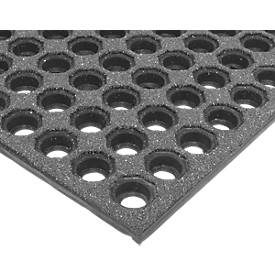 COBA, COBA Anti-Ermüdungsmatte Fatigue Step Grit Top, Nitril, BxL 900 x 900 mm